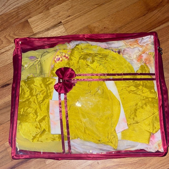 House of Indya floral tie dye yellow haldi embellished lehenga set - Picture 13 of 13